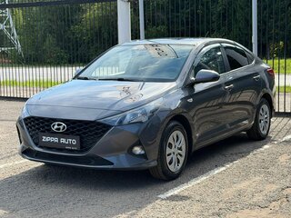 2021 Hyundai Solaris II Рестайлинг, серый, 1439000 рублей, вид 3