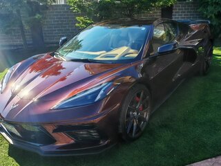 2022 Chevrolet Corvette Stingray C8, коричневый, 13500000 рублей, вид 1