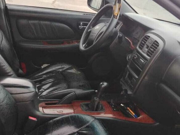 2006 Hyundai Sonata ТагАЗ IV (EF) Рестайлинг, чёрный, 385000 рублей - вид 5