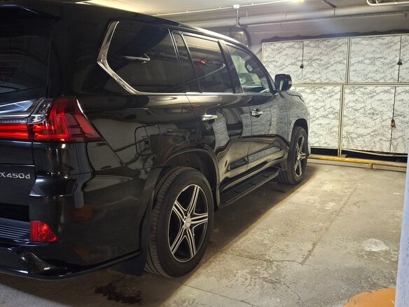2020 Lexus LX 450d III Рестайлинг 2, чёрный, 7800000 рублей - вид 10