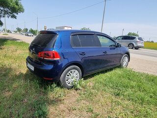 2012 Volkswagen Golf VI, синий, 850000 рублей, вид 3