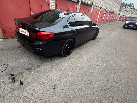 2019 BMW 5 серии 540d xDrive VII (G30/G31/G38), серый, 4006768 рублей - вид 4