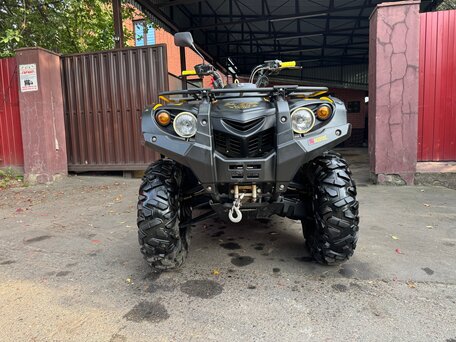 2021 Stels ATV-500YS Leopard, жёлтый, 420000 рублей, вид 1