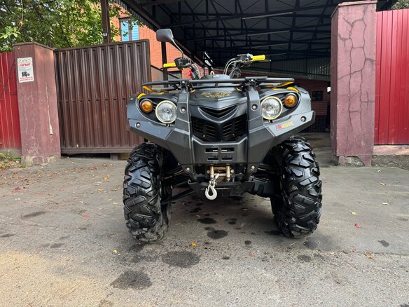 2021 Stels ATV-500YS Leopard, жёлтый, 420000 рублей
