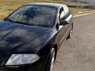2008 Skoda Octavia II (A5), чёрный, 530000 рублей, вид 1