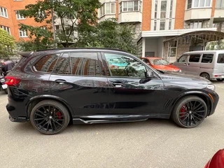 2021 BMW X5 40i IV (G05/G18), синий, 6500000 рублей, вид 4