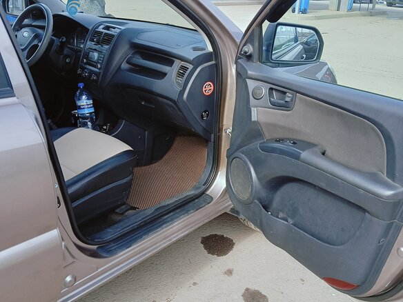 2010 Kia Sportage II Рестайлинг, бежевый, 790000 рублей - вид 7
