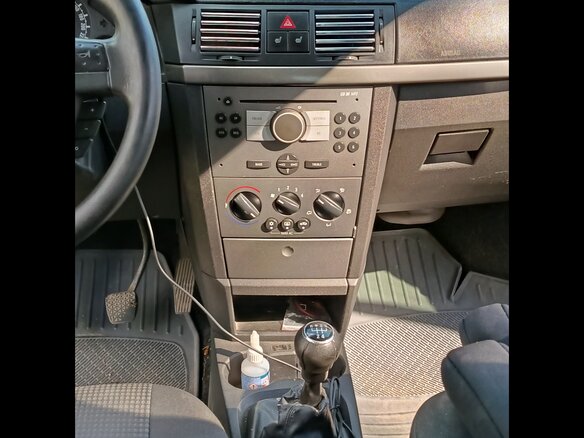 2008 Opel Meriva A Рестайлинг, чёрный, 310000 рублей - вид 4