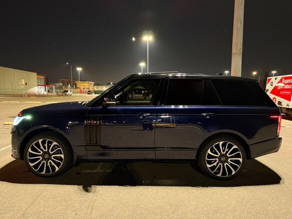 2014 Land Rover Range Rover IV, синий - вид 4