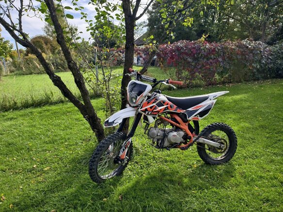 2023 Kayo Basic TT140EM, белый, 68000 рублей