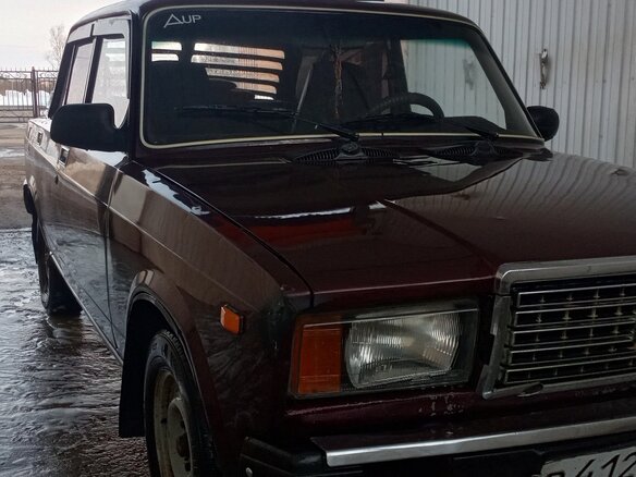 2006 Lada (ВАЗ) 2107, пурпурный, 96000 рублей - вид 3