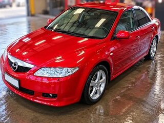 2005 Mazda 6 I (GG) Рестайлинг, красный, 475000 рублей, вид 1