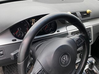 2009 Volkswagen Passat B6, чёрный, 710000 рублей, вид 2