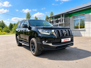 2019 Toyota Land Cruiser Prado 150 Series Рестайлинг 2, чёрный, 5600000 рублей, вид 4