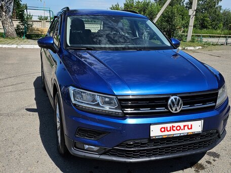 2019 Volkswagen Tiguan II, синий, 1800000 рублей, вид 2