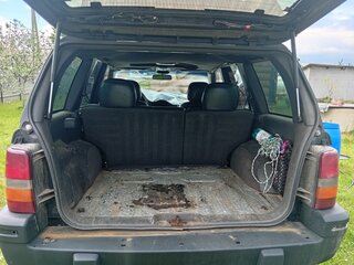 1996 Jeep Grand Cherokee I (ZJ) Рестайлинг, чёрный, 300000 рублей, вид 5