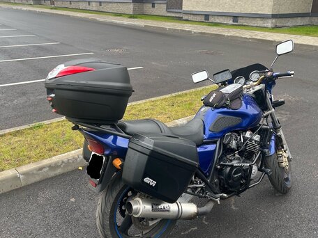 1998 Honda CB 400 Super Four, синий, 280000 рублей, вид 3