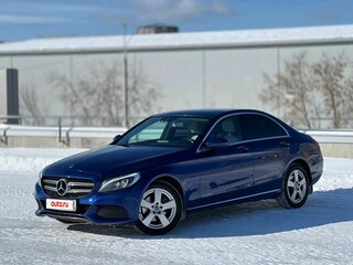 2017 Mercedes-Benz C-Класс 200 IV (W205), синий, 2300000 рублей, вид 3