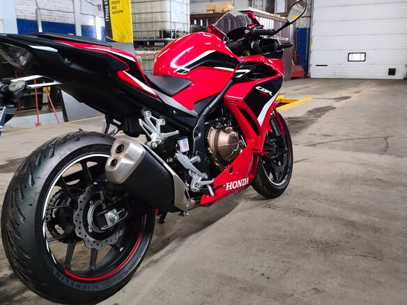 2022 Honda CBR 500 R, красный, 775000 рублей - вид 35