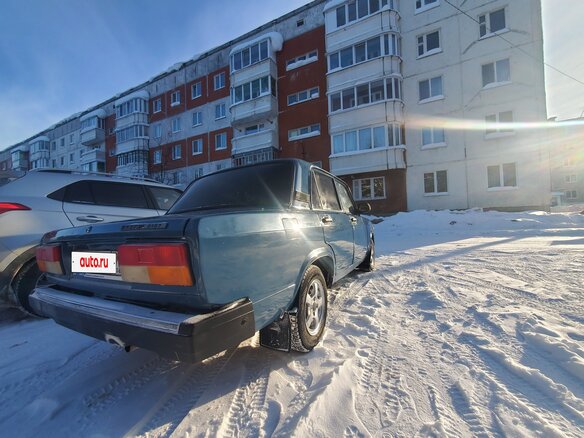 2007 Lada (ВАЗ) 2107, синий, 235000 рублей - вид 7