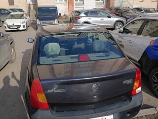 2007 Renault Logan I, чёрный, 299000 рублей, вид 5