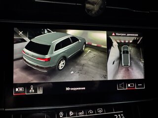 2020 Audi Q7 45 TFSI II (4M) Рестайлинг, чёрный, 5600000 рублей, вид 5