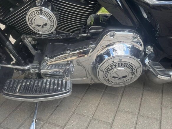 2012 Harley-Davidson Electra Glide, чёрный, 1200000 рублей - вид 18