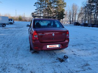 2011 Renault Logan I Рестайлинг, красный, 250000 рублей, вид 4