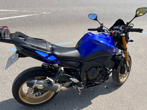 2010 Yamaha FZ8, синий, 680000 рублей - вид 6