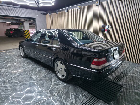 1997 Mercedes-Benz S-Класс 500 Long III (W140) Рестайлинг, чёрный, 7300000 рублей - вид 5