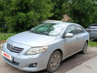 2008 Toyota Corolla X (E140, E150), голубой, 650000 рублей, вид 1