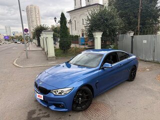 2016 BMW 4 серии 420i F32/F33/F36, синий, 2650000 рублей, вид 2