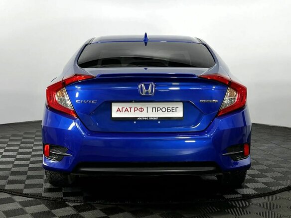 2015 Honda Civic X, синий, 1610000 рублей - вид 6