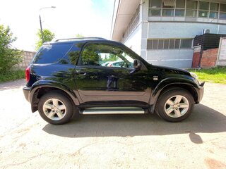 2003 Toyota RAV4 II (XA20) Рестайлинг, чёрный, 1250000 рублей, вид 5