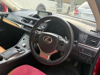 2014 Lexus CT 200h I Рестайлинг, красный, 1350000 рублей, вид 5