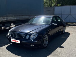 2002 Mercedes-Benz E-Класс 270 III (W211, S211), синий, 750000 рублей, вид 1