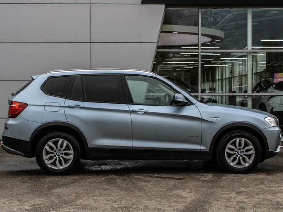 2012 BMW X3 28i xDrive II (F25), серый, 1320000 рублей - вид 4