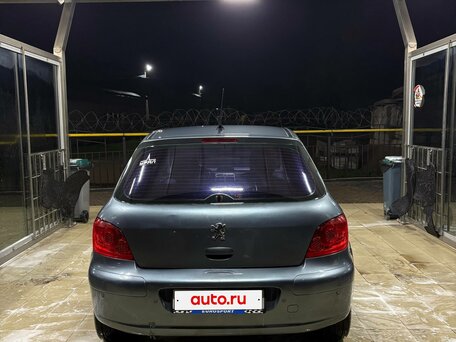 2006 Peugeot 307 I Рестайлинг, серый, 255600 рублей, вид 5