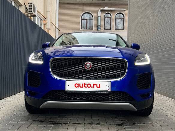 2019 Jaguar E-Pace I, синий, 3300000 рублей