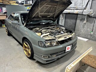 1998 Toyota Chaser VI (X100), серый, 1300000 рублей, вид 2