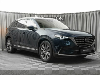2021 Mazda CX-9 II Рестайлинг, синий, 4280000 рублей, вид 2