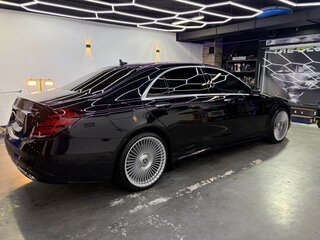 2018 Mercedes-Benz S-Класс 450 Long VI (W222, C217) Рестайлинг, чёрный, 5150000 рублей, вид 4