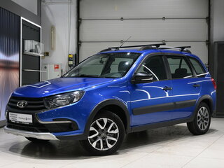 2022 Lada (ВАЗ) Granta Cross I Рестайлинг, синий, 695000 рублей, вид 3