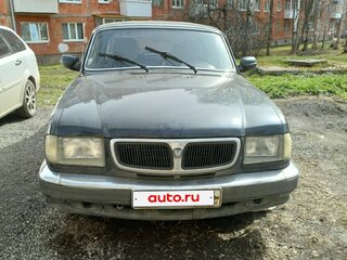2001 ГАЗ 3110 «Волга», чёрный, 120000 рублей, вид 1