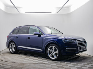 2019 Audi Q7 II (4M), синий, 4995000 рублей, вид 3