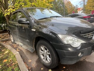 2007 SsangYong Actyon 4-speed I, чёрный, 550000 рублей, вид 4