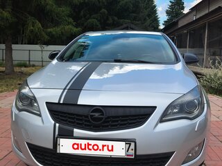 2011 Opel Astra J, серебристый, 685000 рублей, вид 1