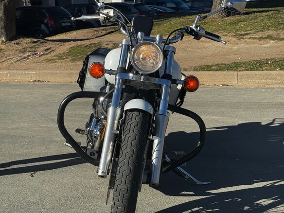 2004 Yamaha XVS650 Drag Star, белый, 480000 рублей - вид 6