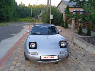 1990 Mazda MX-5 I (NA), серебристый, 1400000 рублей, вид 4