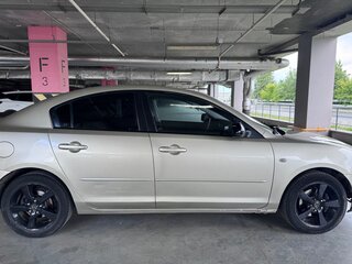 2008 Mazda 3 I (BK) Рестайлинг, золотистый, 555000 рублей, вид 4
